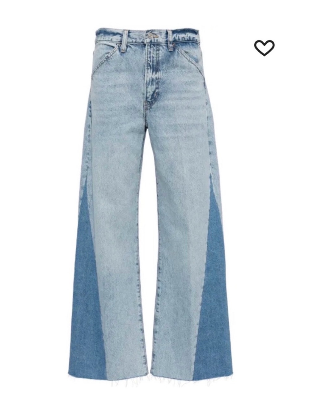 Frame Le Baggy Palazzo Jeans - Picture 2 of 10